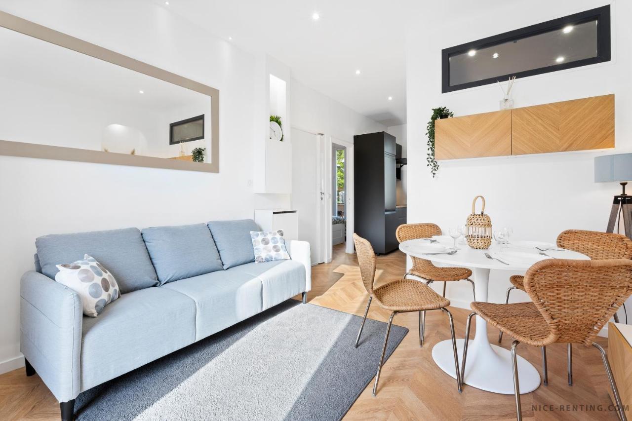 Nice Renting - Maeterlinck - Idyllic Luxury Retreat In Cap De Nice Sea View Exterior foto